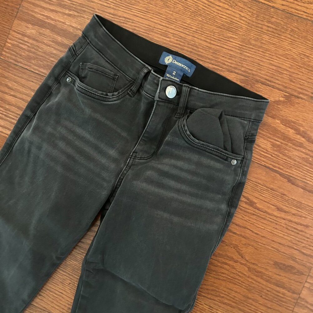 Democracy Absolution Black Jeans Studded Frayed H… - image 5